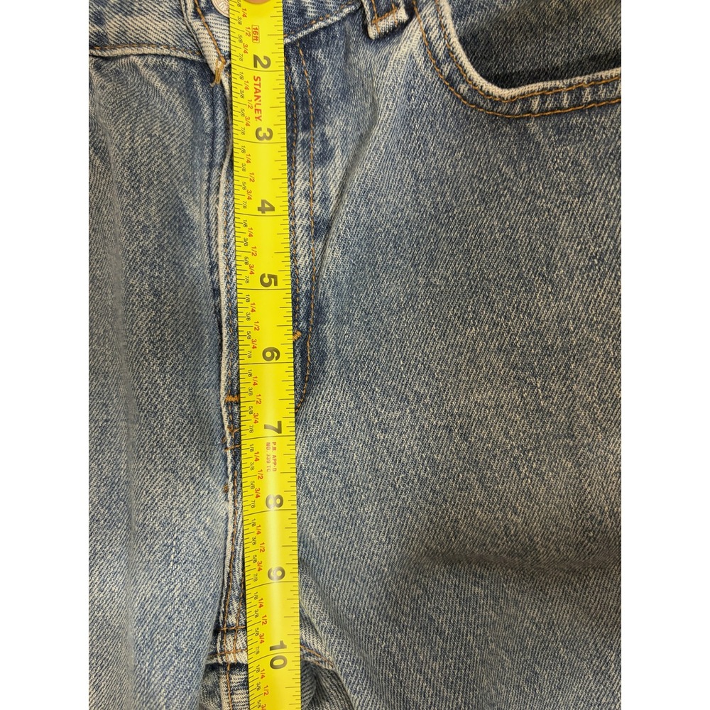 Vintage Levi's 505 Jeans Women 8 L Made USA Low Rise Straight Leg 100% Cotton - Picture 5 of 11
